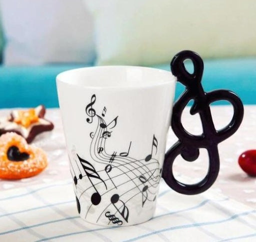 Musical Handle Coffee Cup