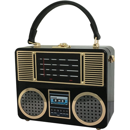 Glossy Acrylic Radio Crossbody
