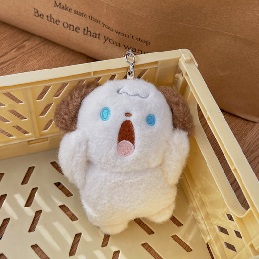 Screaming Puppy Doll Keychain