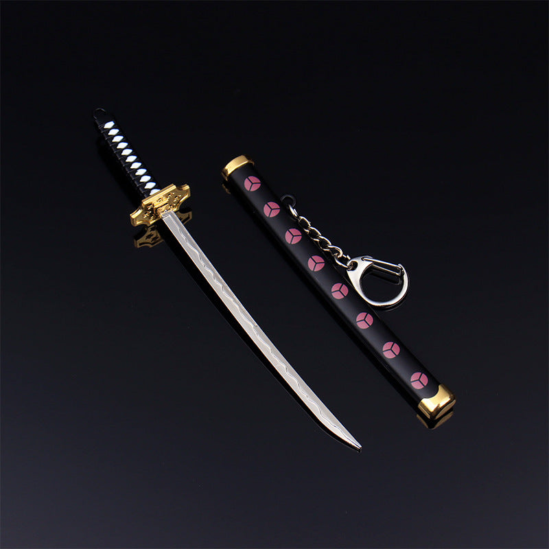 Mini Samurai Sword with Sheath Key Charm
