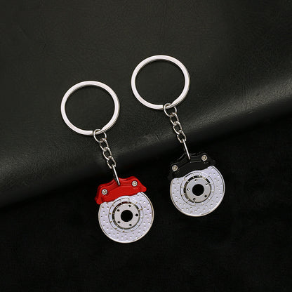 Rotating Brake Disc Keychain