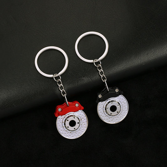 Rotating Brake Disc Keychain