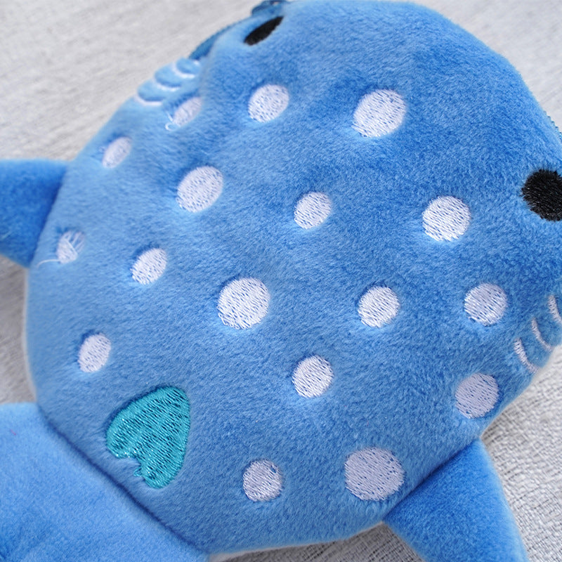 Cartoon Shark Coin Purse