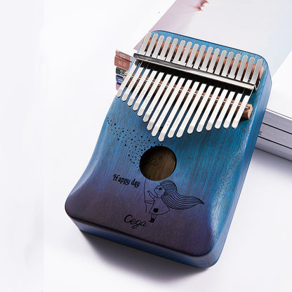 Artistic Mahogany 17 Keys Kalimba