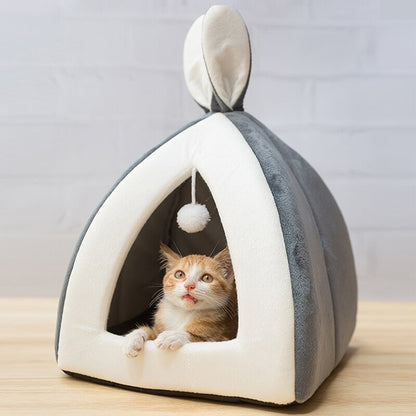 Plush Arctic Velvet Pet Hut