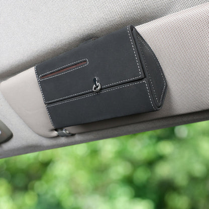 Magnetic Suede Car Storage Box