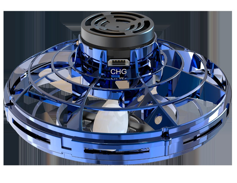 Tesimai Boomerang UFO Spinner Toy – LED Edition