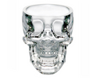 Hand-Blown Skull Glass