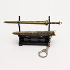 Alloy Ancient Sword Replica Keychain