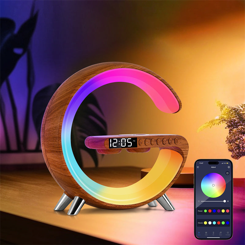 G-Shape RGB Desk Light & Charging Station