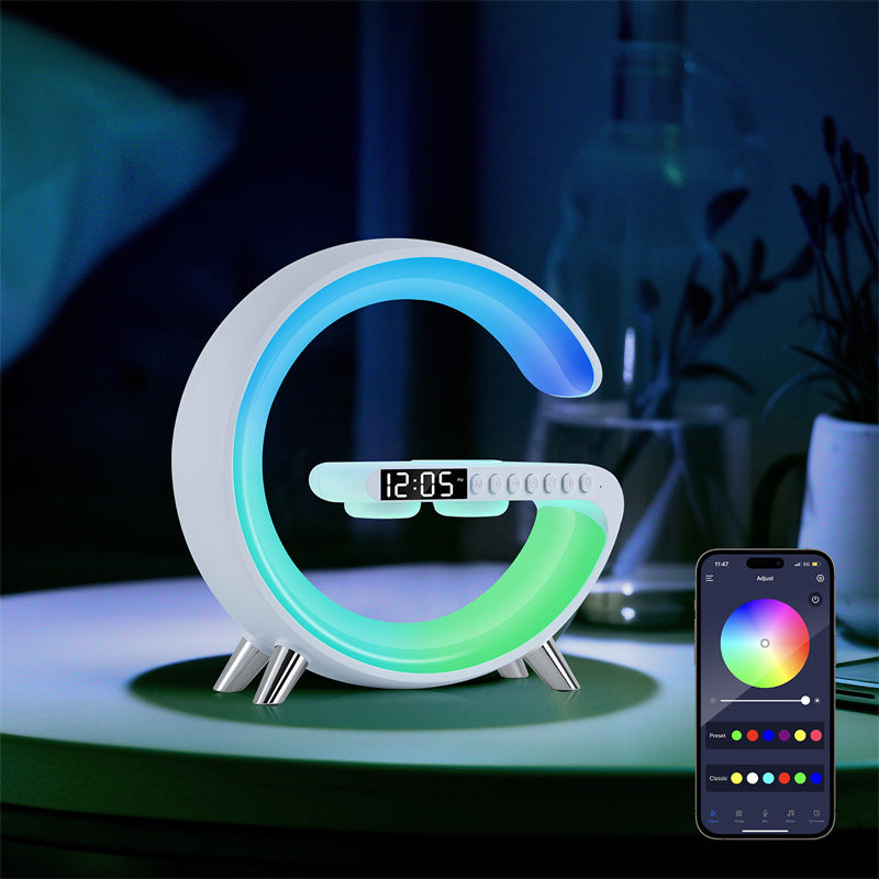 G-Shape RGB Desk Light & Charging Station