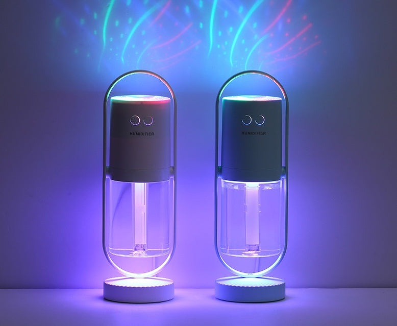 Silent Mist Maker with LED Projection