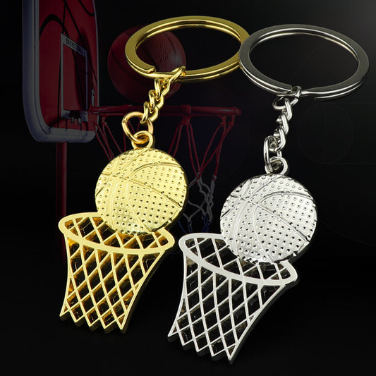 3D Basketball Keychain