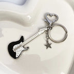 Electric Guitar Keychain