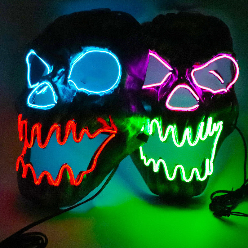Scary Glow LED Face Mask