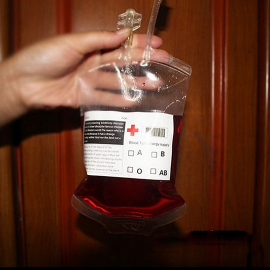 Halloween Blood Bag Drink Pouches (10 Pack)