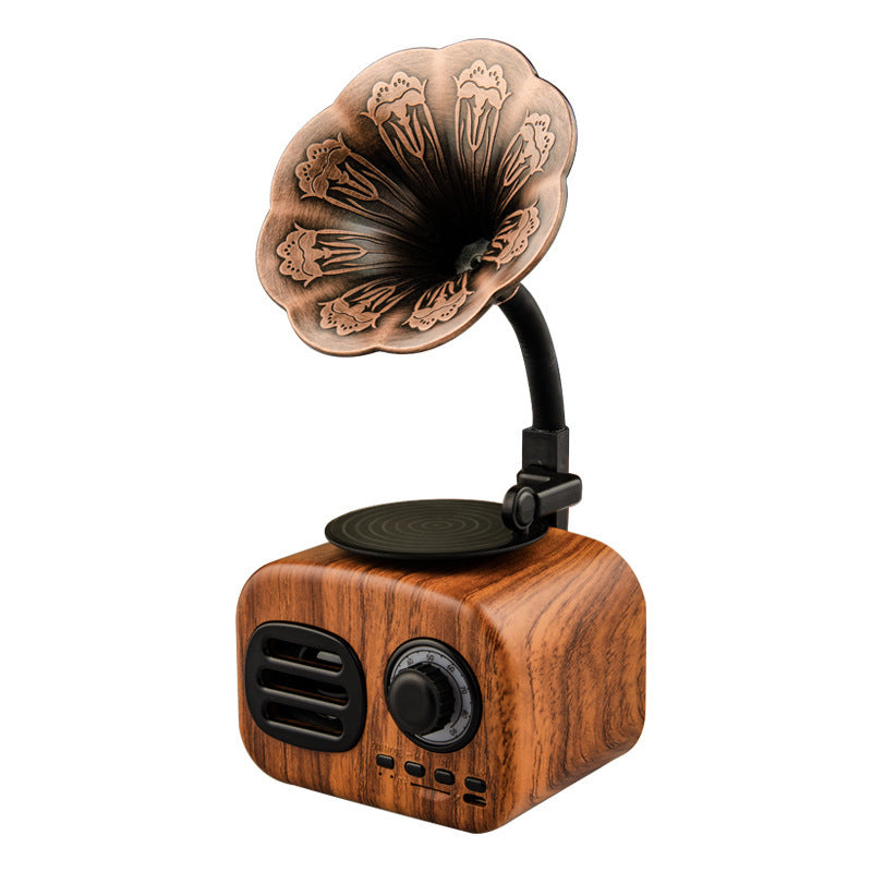 Gramophone Type Bluetooth Speaker