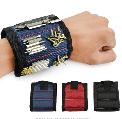 1680D Magnetic Work Wristband