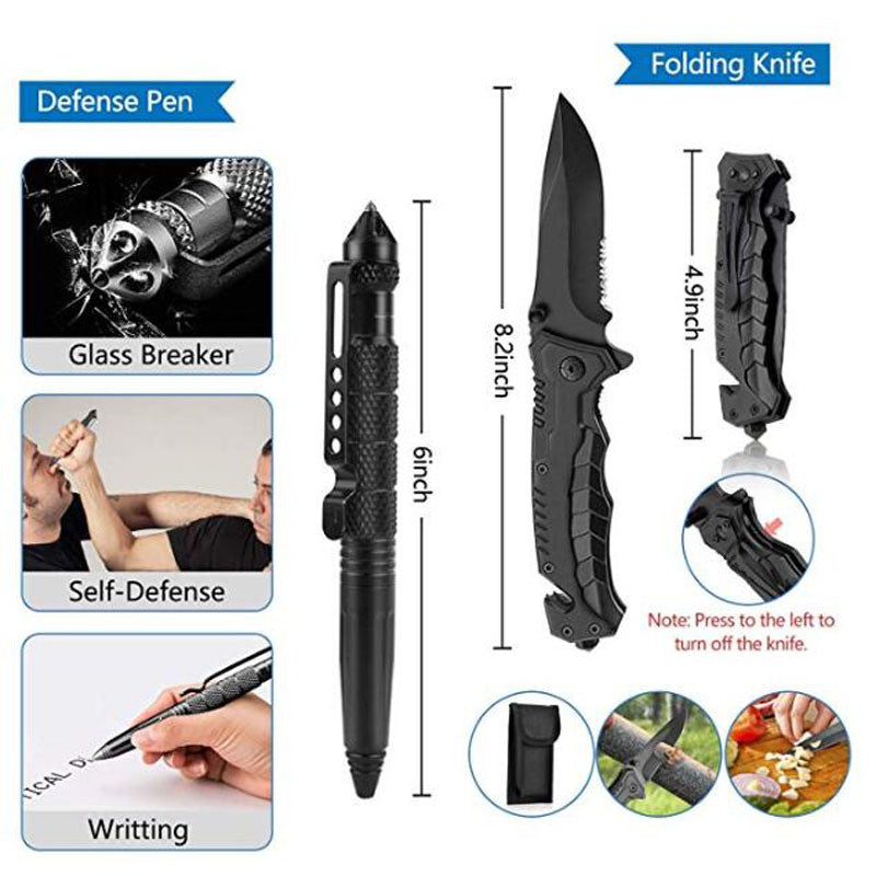Outdoor Emergency Survival Set Box