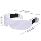 CyberGlow LED Rave Festival Acrylic Glasses