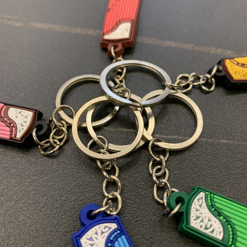 Musical Instruments Silicone Keychains