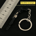 Metal Guns Keychains
