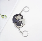 Animal Keychains Matching Couple Set