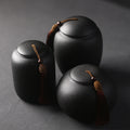 Ceramic Sealed Storage Jar Set (3-Piece)