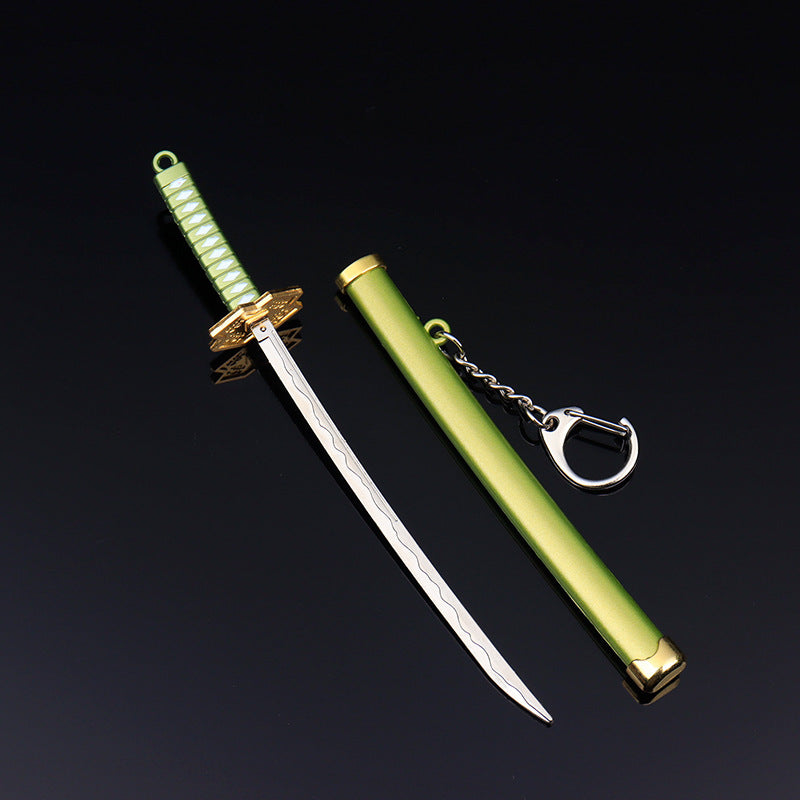 Mini Samurai Sword with Sheath Key Charm