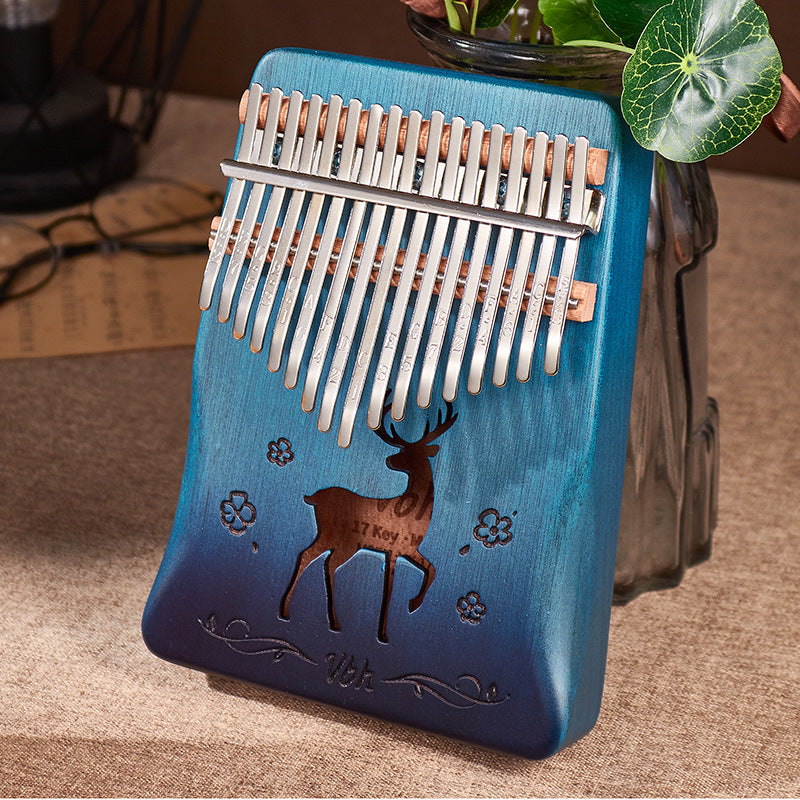 Artistic Mahogany 17 Keys Kalimba