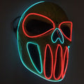 Halloween Skull Mask with Light Effect