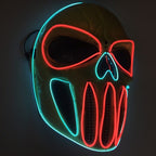 Halloween Skull Mask with Light Effect
