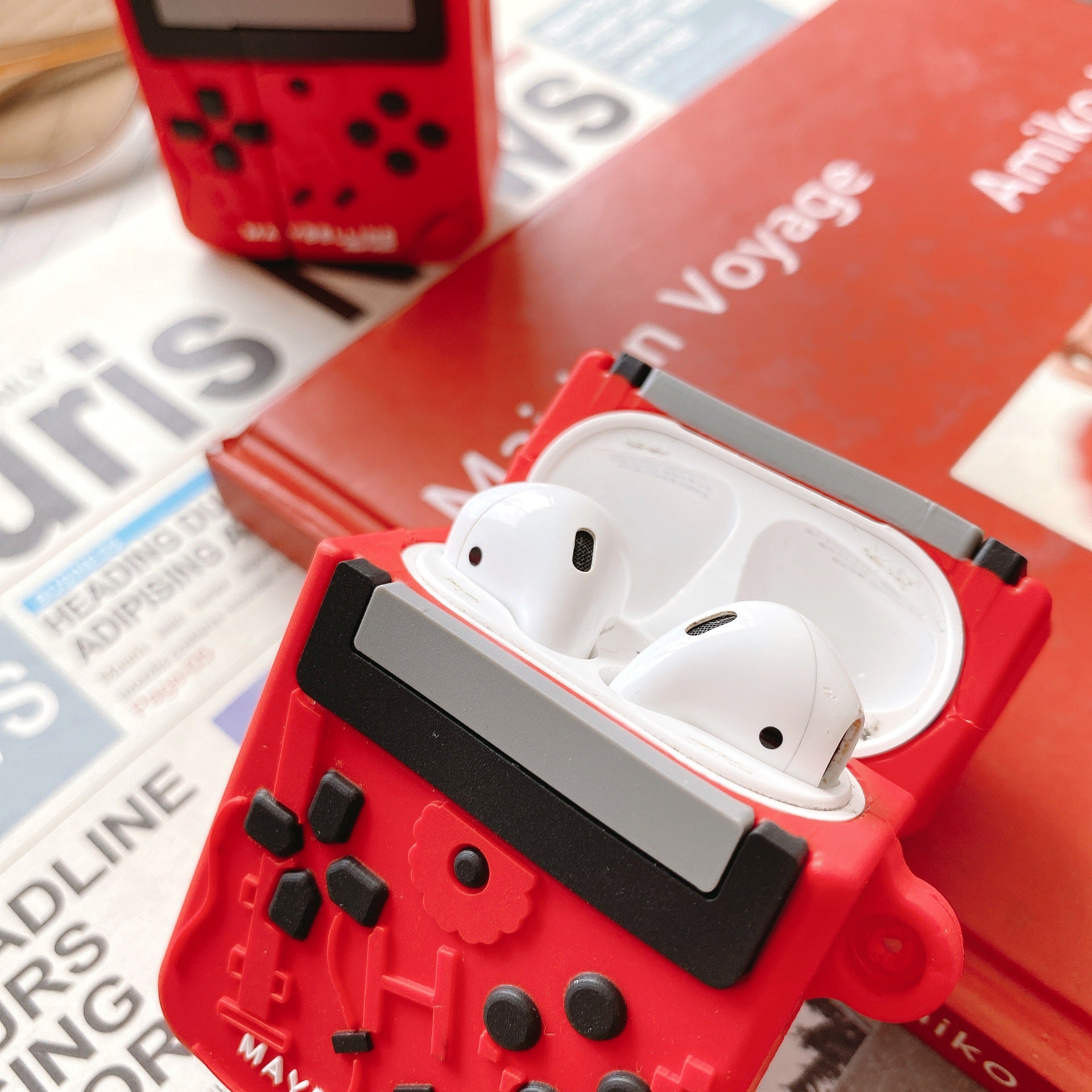 Retro Gaming Airpods Case Cover