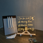 Luminous Acrylic Writing Board