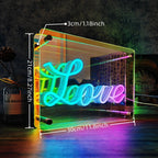 Acrylic Neon Mirror Sign