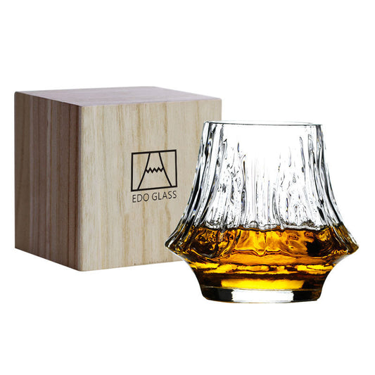 Japanese Edo Glass — Whisky Cup (220ml)