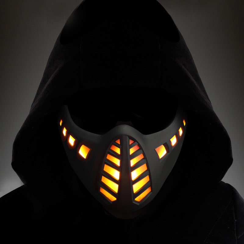 Cyberpunk LED Cosplay Mask