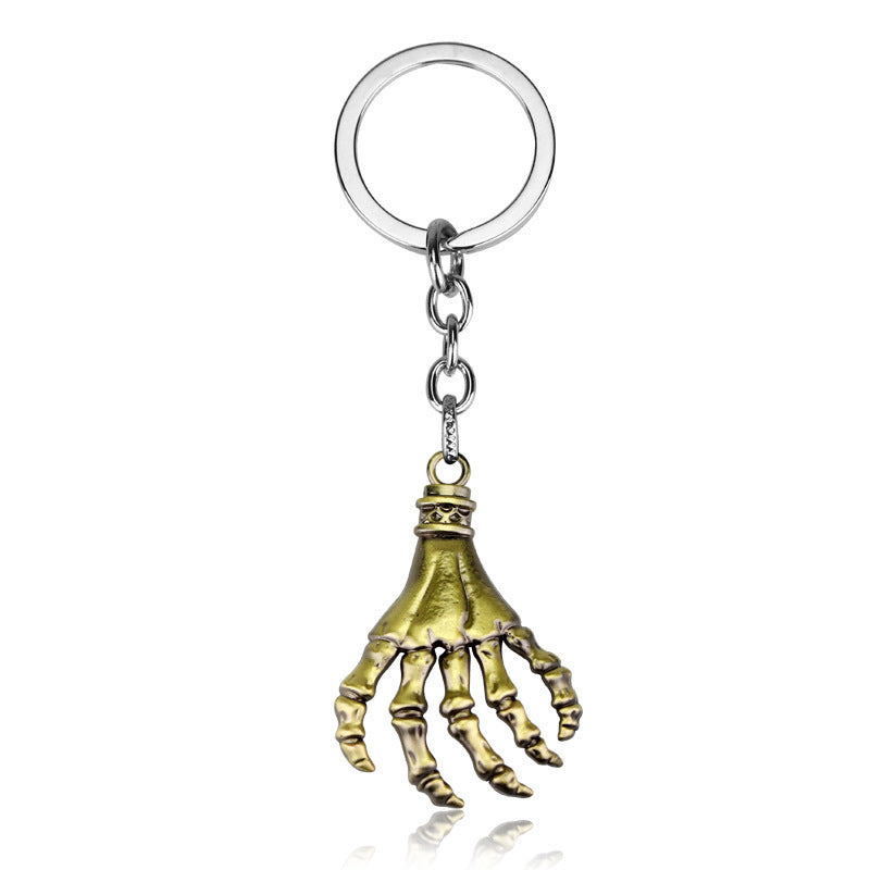 Skull Hand Keychain