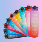 Motivational Time Marker Water Bottle
