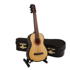 Miniature Guitar Decoration with Case