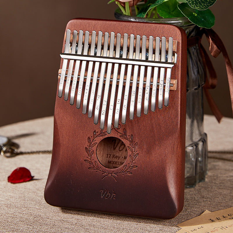 Artistic Mahogany 17 Keys Kalimba