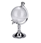 Chrome-Plated Globe Liquor Dispenser