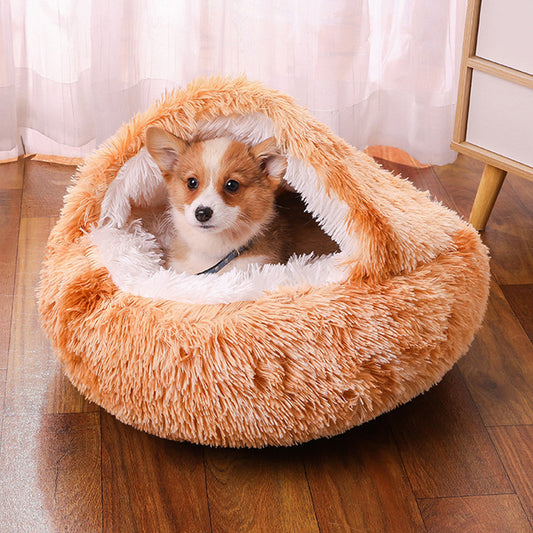 Cozy Fluffy Pet Bed