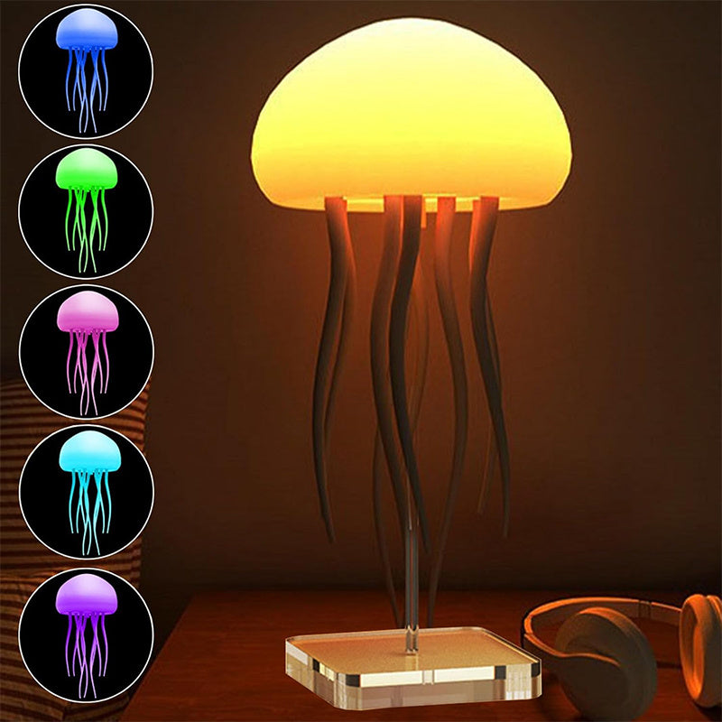 RGB Jellyfish Lamp with Flowing Tentacles