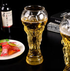 Football Champion Beer Glass