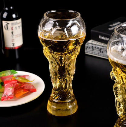 Football Champion Beer Glass