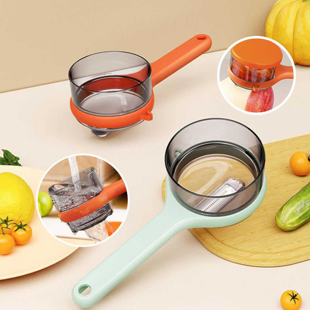 No-Mess Fruit & Veggie Peeler