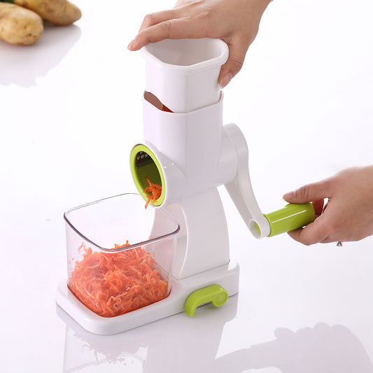 Multi-Purpose Manual Rotary Kitchen Shredder & Grater