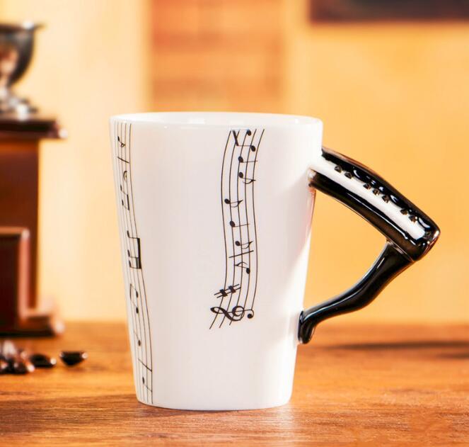 Musical Handle Coffee Cup