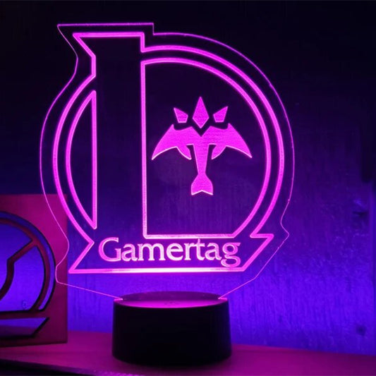 League of Legends-Inspired Acrylic LED Lamp